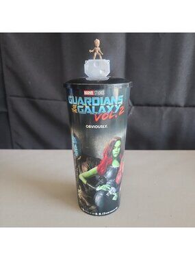 Marvel Guardians of the Galaxy Vol. 2 Movie Theater Promo 44oz Cup with Groot...